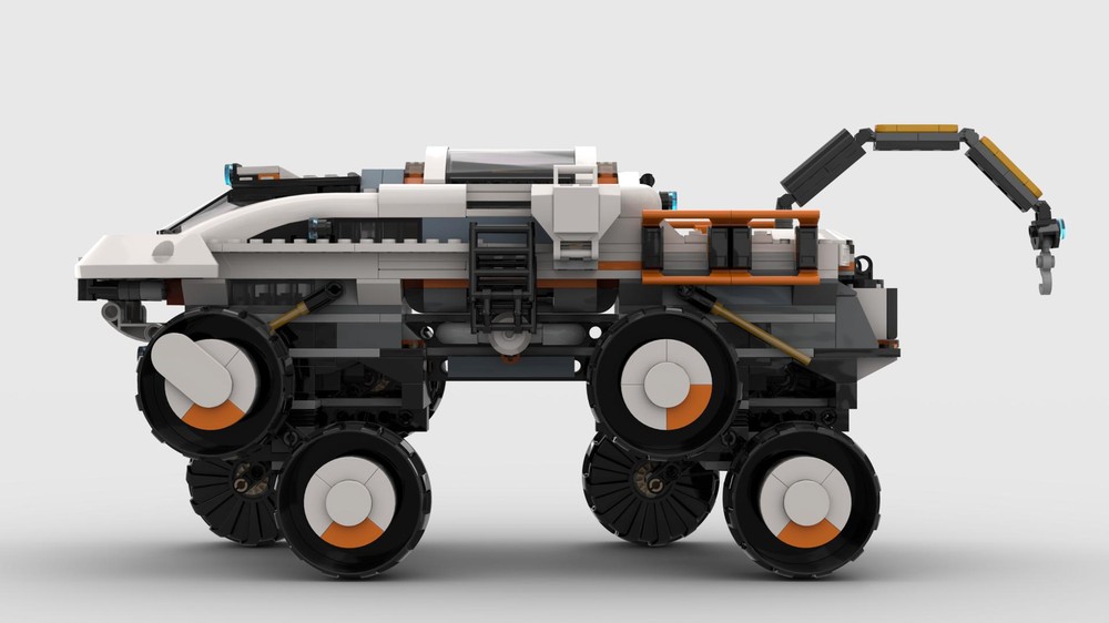 Lego Suspension and small additions for Command Rover