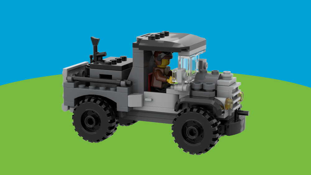Lego Adventurers - Reimagined Harry Cane's Pick-up Truck
