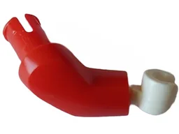 Arm Large with Pin, Right with White Hand