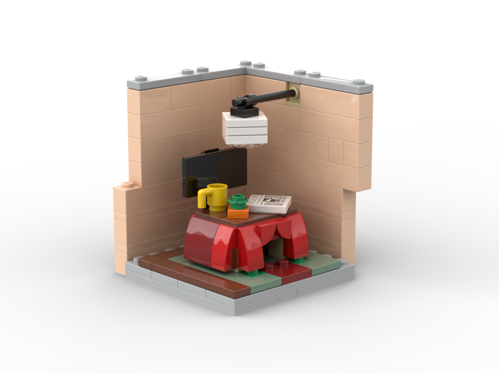 Lego Japanese living room