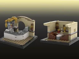 Mos Eisley Cantina dual diorama