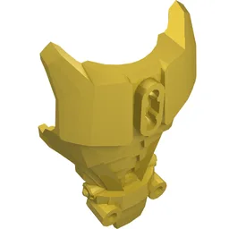 Large Figure Torso Cover, Armor [Plain] / Yellow