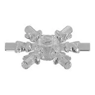 Snowflake / Star 4 x 4 / Trans-Clear