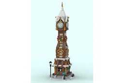 Christmas Village Clock Tower