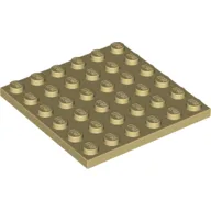 Plate 6 x 6 / Tan