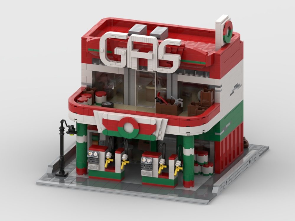 Lego Modular Gas Station #2