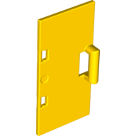 Lego Duplo Container Box 2 x 4 x 2 Door with Handle / Yellow