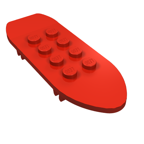 Lego Belville / Fabuland Skateboard / Red