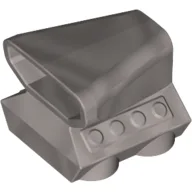 Engine / Air Scoop 2 x 2 / Flat Silver