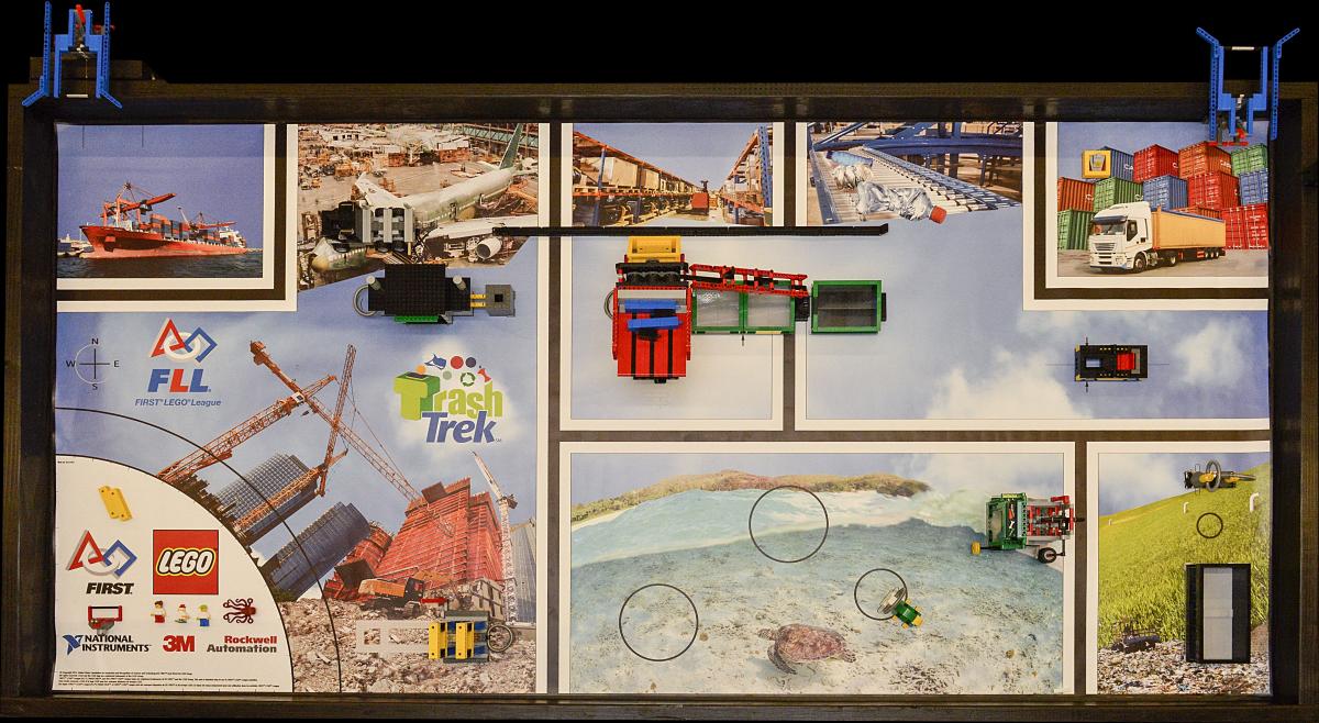 Lego TRASH TREK Challenge Kit