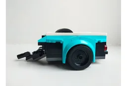 76898 Jaguar with trailer