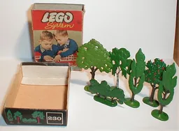 Six Trees and Bushes