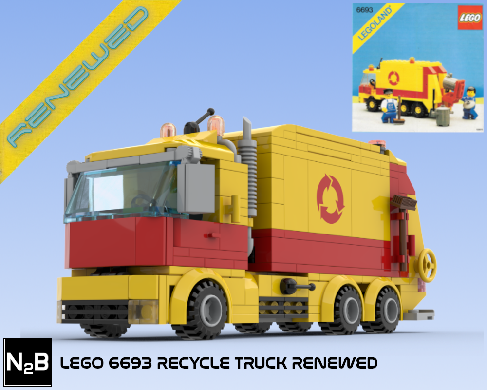 Lego Recycle Truck Remake