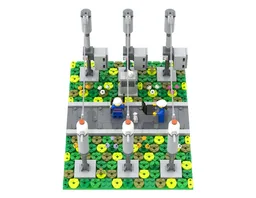 High Voltage Electrical Substation: Circuit Breaker