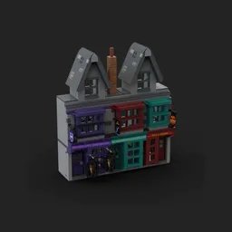 Diagon Alley 75978 Extension - Owl and slug