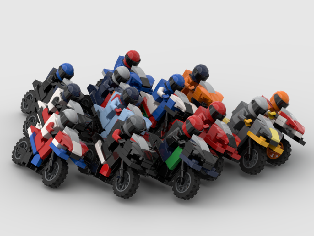 Lego MotoGP Bikes