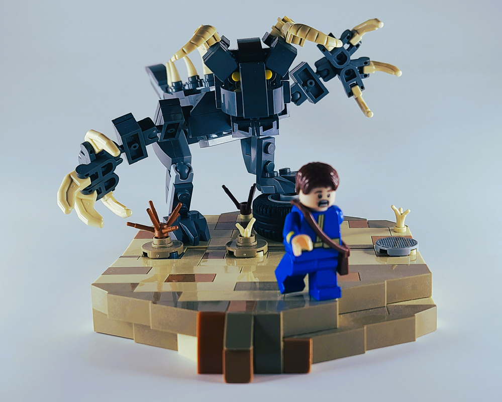 Lego Fallout - Alpha Deathclaw MOC