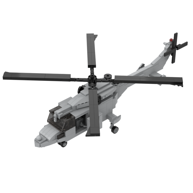 Lego AgustaWestland AW159 Wildcat Helicopter - Minifigure-scale