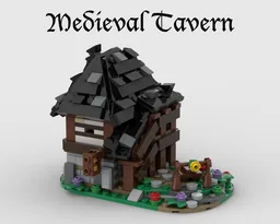 Medieval Tavern "The Golden Goblet Inn" - Expansion for Mini Blaustein Castle