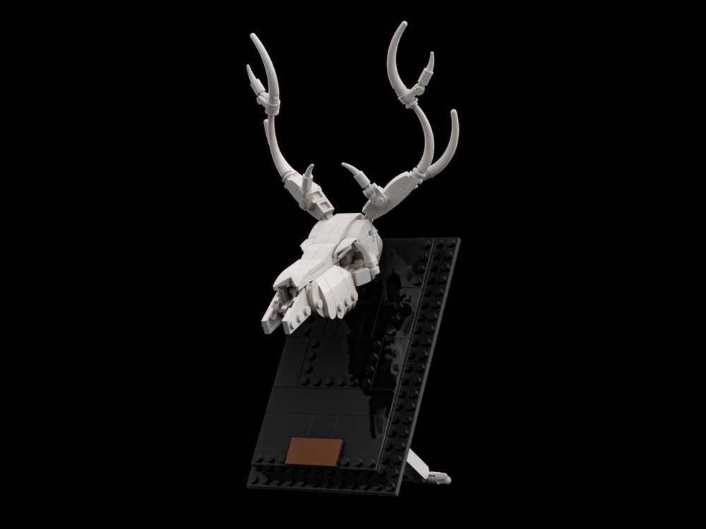 Lego Deer Skull - Dinosaur Fossils (21320) Alternate Build