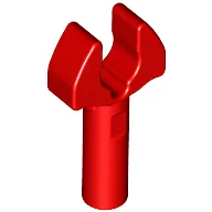 Bar 1L with Clip [Cut Edges and One Side Hole] [Gap in Clip] / Red