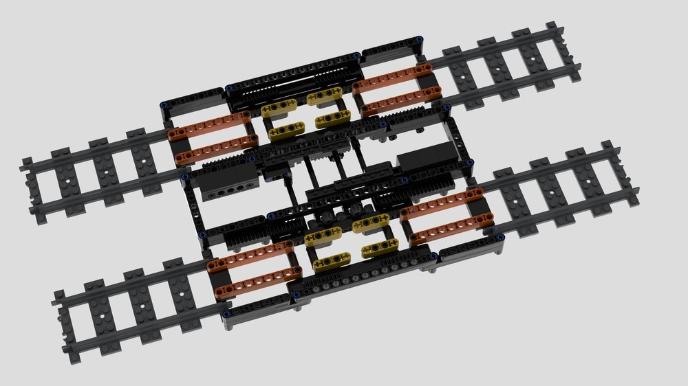 Lego Akiyuki Train Passing Module Bidirectional