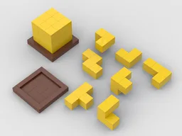 3x3 Tetris Cube Puzzle