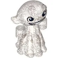 Creature, Grindylow with Black Eyes, Mouth Print / Opal Trans-Brown