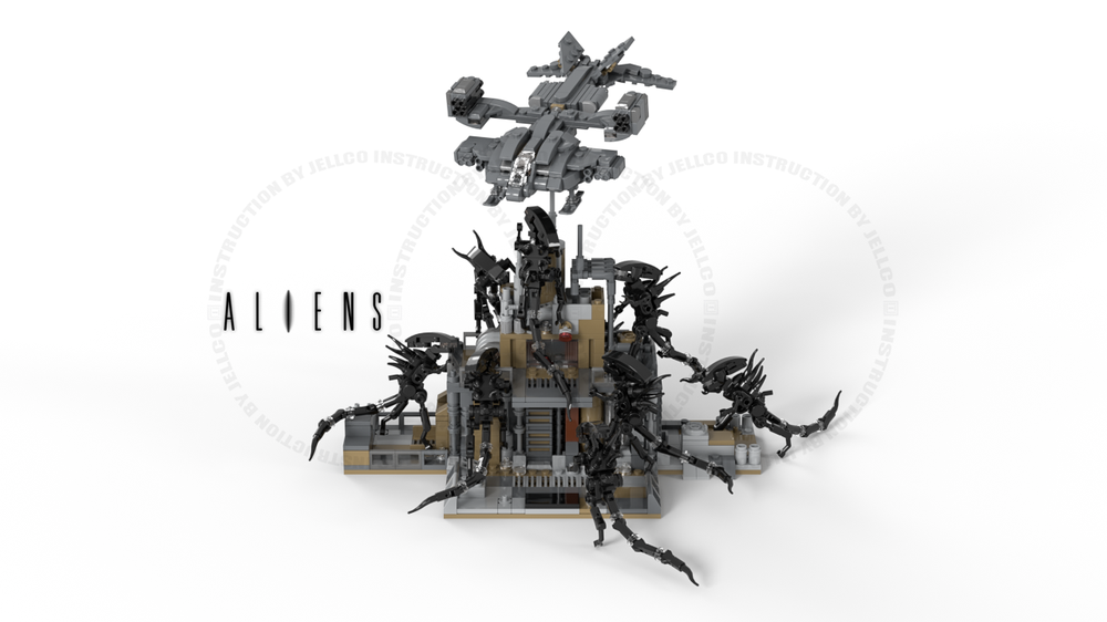 Lego Aliens Micro Diorama Series: "FEAR"