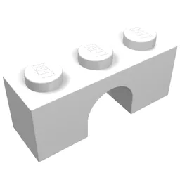 Brick Arch 1 x 3 / White