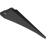 Plate Special 1 x 2 with Angular Extension and Flexible Black Tip / Black