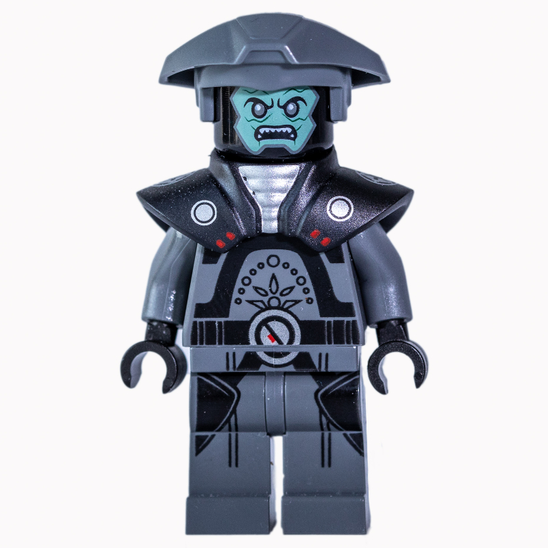 Lego Imperial Inquisitor Fifth Brother - Dark Bluish Grey