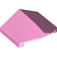 Brick Sloped 33° 2 x 2 Double / Inverted / Bright Pink