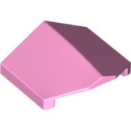 Lego Brick Sloped 33° 2 x 2 Double / Inverted / Bright Pink
