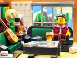 Cabin Den Diorama