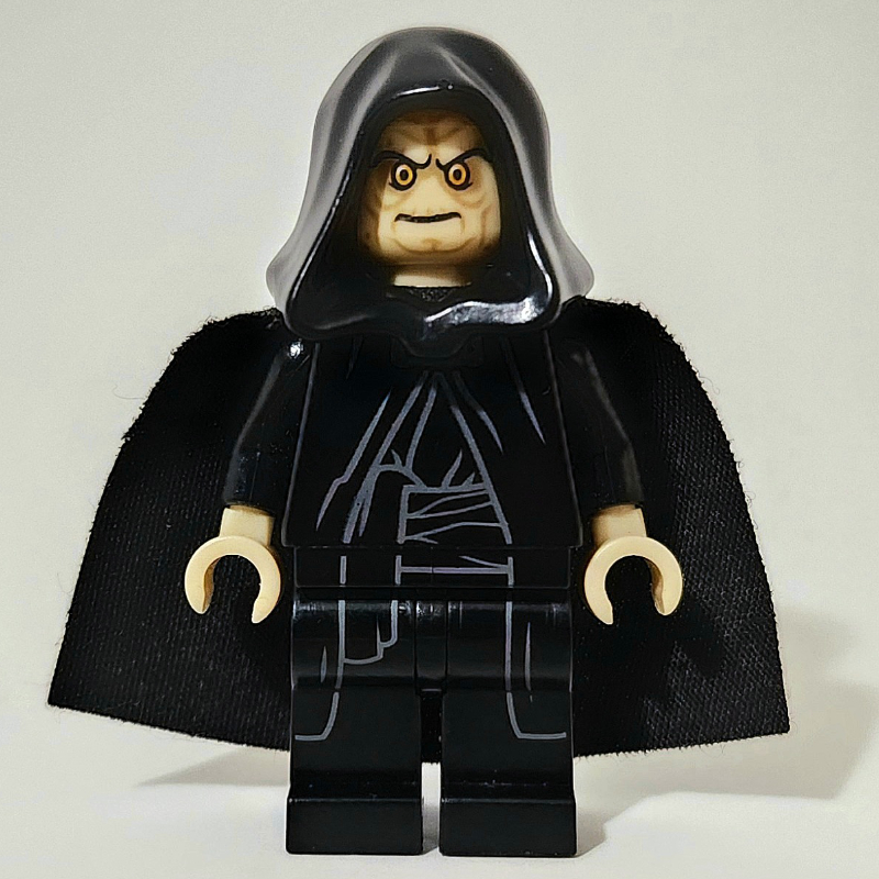 Lego Emperor Palpatine, Tan Skin (50231 Cape)