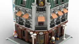 Hairless Flagship Store Corner Building