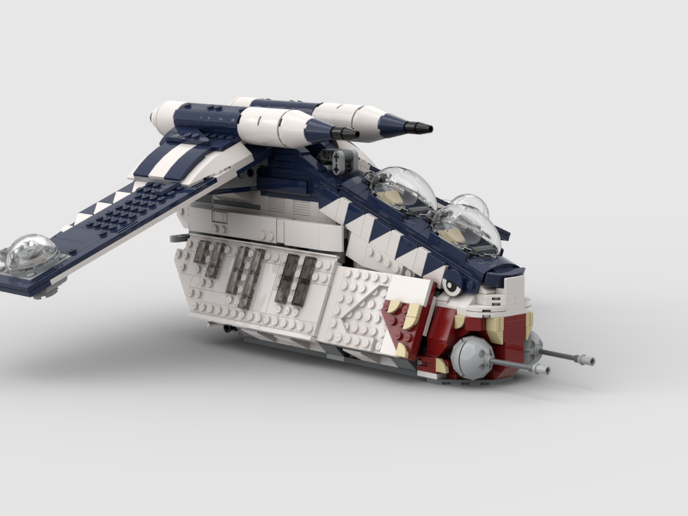 LEGO Star Wars - Muunilist 10 Gunship (Can use pieces from the Coruscant Guard Gunship)