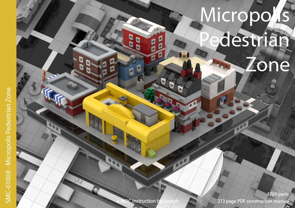 Lego Micropolis Pedestrian Zone