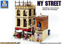 RB - New York Street modular moc models instructions