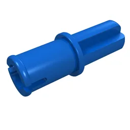 Technic Axle Pin without Friction Ridges Lengthwise / Blue