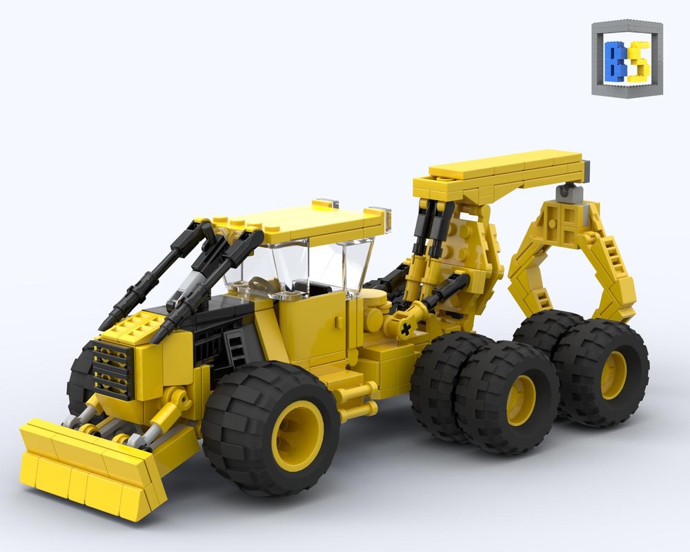 Lego Tigercat 635E Skidder