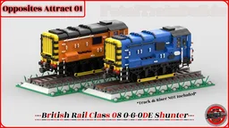 British Rail Class 08 Shunters (8W) (Opposites 01)