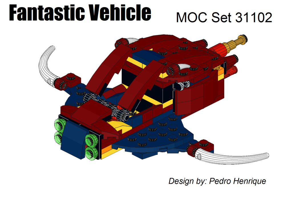 Lego Fantastic Vehicle - MOC 31102