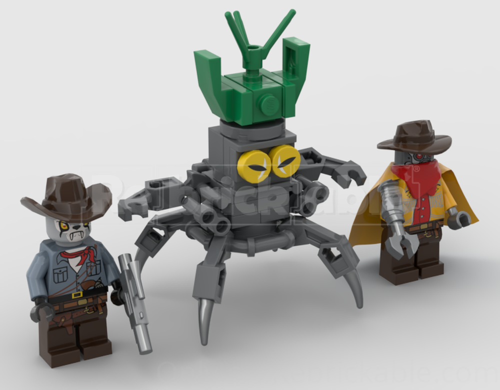 Lego BraveStarr® villain Cactus Head
