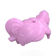 Lego Hair 2 Ponytails / Bright Pink