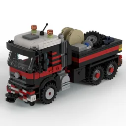 6x4 Mercedes-Benz Actros Ballast Tractor Ver. 1 - MST