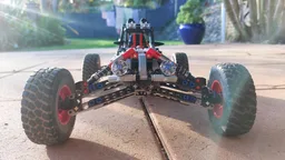 Blue Lightning Buggy