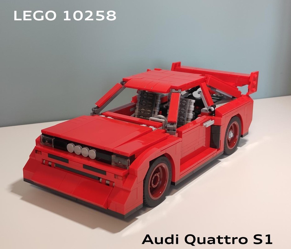 Lego 10258 Audi Quattro S1