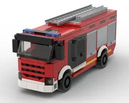 Feuerwehr HLF20 Actros Fire Truck